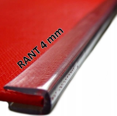 BEZBARWNA krawędziówka rantówka listwa Rantowa 4mm