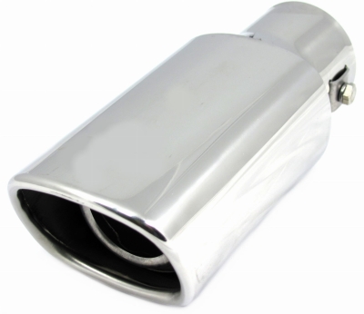 KOŃCÓWKA TŁUMIKA nierdzewna INOX kwadratowa 58 mm