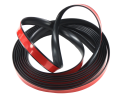 Listwa ozdobna dekoracyjna czarna matowa samoprzylepna 26mm 2,6cm 5m