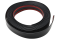 Listwa ozdobna dekoracyjna czarna matowa samoprzylepna 40mm 4cm 5m