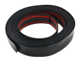 Listwa ozdobna dekoracyjna czarna matowa samoprzylepna 40mm 4cm 5m