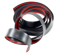 Listwa ozdobna dekoracyjna czarna matowa samoprzylepna 40mm 4cm 5m