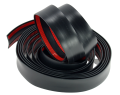 Listwa ozdobna dekoracyjna czarna matowa samoprzylepna 40mm 4cm 5m