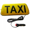 KOGUT SYGNALIZATOR LAMPA GAPA TAXI LED NA MAGNES Z WTYCZKĄ