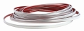 Listwa ozdobna dekoracyjna  samoprzylepna srebrna matowa satynowa satyna chrom 14mm x  5m