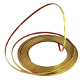 Listwa ozdobna dekoracyjna  złota gold matowa satynowa satyna 6mm x 8m