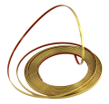 Listwa ozdobna dekoracyjna  złota gold matowa satynowa satyna 12mm x 8m
