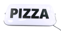 Lampa magnetyczna na dach kogut LED  napis PIZZA wtyczka 2m