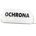 Lampa magnetyczna na dach kogut LED ochrona wtyczka 2,5m