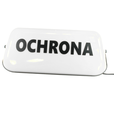 Lampa magnetyczna na dach kogut LED ochrona wtyczka 2,5m