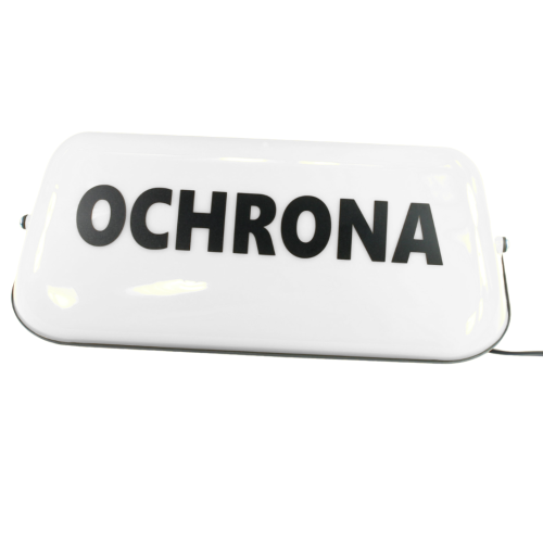 Lampa magnetyczna na dach kogut LED ochrona wtyczka 2,5m