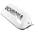 Lampa magnetyczna na dach kogut LED ochrona wtyczka 2,5m