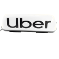 Lampa magnetyczna na dach kogut LED UBER wtyczka biały