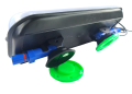 Lampa TAXI kogut LED 35cm biała na szklany dach przyssawki próżniowe 75mm