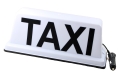 Lampa magnetyczna TAXI na dach kogut TRAPEZ 35cm LED wtyczka napis